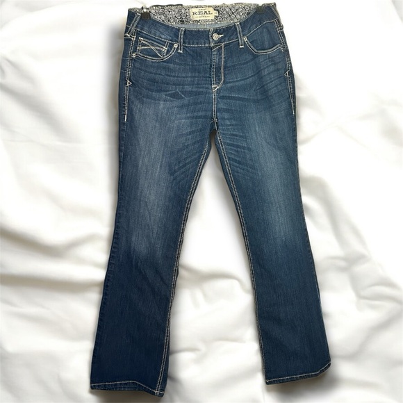 Ariat Denim - Ariat Women's‎ Jeans Mid Rise Bootcut Lita Real Denim Mr Janet 33L Western